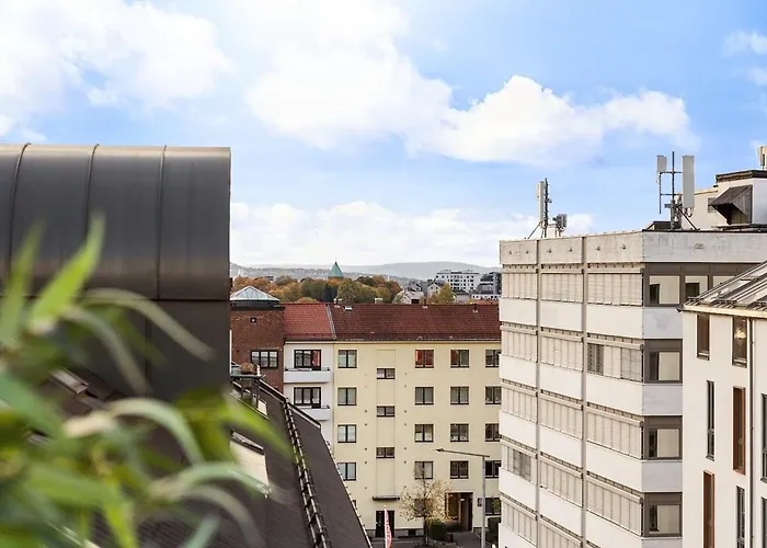 Penthouse Balcony,parking And 2 Bedrooms Осло