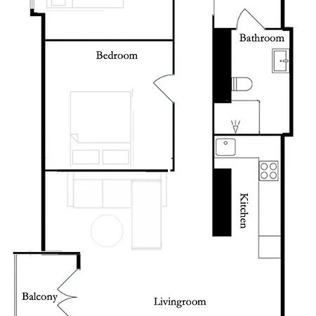 Penthouse Balcony,parking And 2 Bedrooms 오슬로